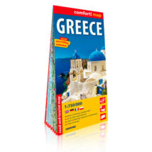 Cartographia-Görögország Comfort laminált térkép- Expressmap - 9788381907996