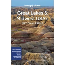 Cartographia-Nagy-tavak és Közép-nyugat USA nemzeti parkjai útikönyv - Lonely Planet (angol)-9781838696108