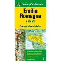 Cartographia Emilia Romagna régiótérkép 9788836569021