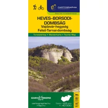 Heves-Borsodi-dombság, Vajdavár-hegység, Felső-Tarnai-dombság  turistatérkép 