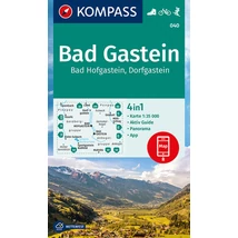 Cartographia K 040 Bad Gastein, Bad Hofgastein, Dorfgastein turistatérkép 9783991215523