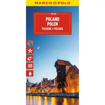 Cartographia Lengyelország térkép 1:800e Marco Polo - 9783575024480