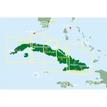 Cartographia Kuba Nyugat és Kelet térképszett-Freytag-9783707916881