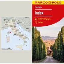 Cartographia Olaszország résztérkép -  Toszkána térkép - Marco Polo-9783575021878