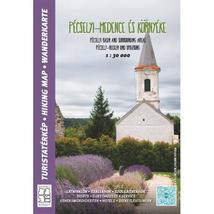 Cartographia Pécselyi-medence és környéke turistatérkép 9786158103138