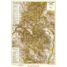Cartographia Pilis és Börzsöny-hegység térkép ív (1920) 75 X 53 - HM 9789632571270