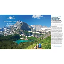 Cartographia-Sziklás-hegység és Csendes-Óceán ÉNY-i rész nemzeti parkjai útikönyv - Lonely Planet (angol)-9781838696085