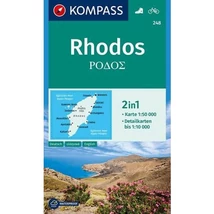 Cartographia K 248 Rodosz (Rhodos) térkép 9783990447192