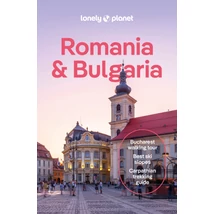 Cartographia Románia és Bulgária útikönyv Lonely Planet (angol) 9781787016354