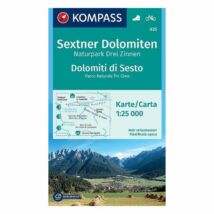 Cartographia K 625 Sextner Dolomitok - Dolomiti di Sesto turistatérkép 9783850264846