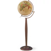 Cartographia Földgömb Sylvia Antique  37 cm - duó, világító, álló, antik  - 8000623002674
