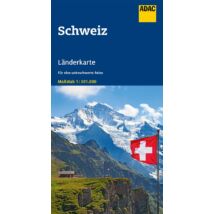 Cartographia Svájc térkép - ADAC 9783826426063