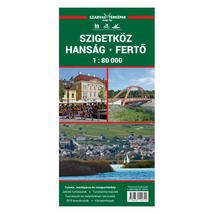 Cartographia Szigetköz kerékpáros-, vizisport- és turistatérkép 9789639549722