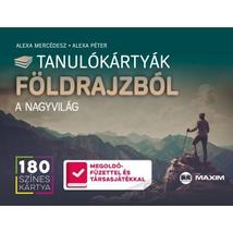 Cartographia Tanulókártyák földrajzból- A nagyvilág - Maxim 9789632619934