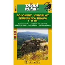 Cartographia TP5043 Poloninyák Nemzeti Park, Vihorlát-hegység, Széles-tó turistatérkép 1:50 000 - TatraPlan 9788089904037
