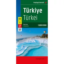 Cartographia Törökország térkép (Freytag) 9783707924169
