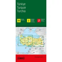 Cartographia Törökország térkép (Freytag) 9783707924169
