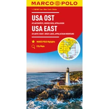 Cartographia USA kelet térkép - Marco Polo-9783575016997
