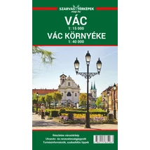 Cartographia Vác és környéke térkép 1:15 000/1:40 000 - Szarvas 9786155864063