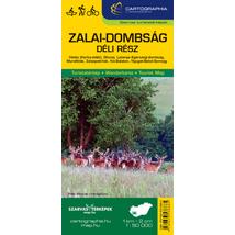 Cartographia Zalai-dombság déli rész turistatérkép 1: 50 000 9789633538685