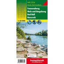 Cartographia WK 054 Traunradweg/Wels und Umgebung/Bad Hall/Hausruck turistatérkép - Freytag 