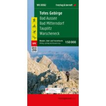 Cartographia WK 0082 Bad Aussee-Totes Gebirge-Bad Mitterndorf-Tauplitz turistatérkép - Freytag 