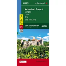 Cartographia WK073 NP Thayatal Kamptal Znaim Retz Gars am Kamp  turistatérkép - Freytag 9783707919349