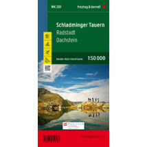 Cartographia WK201 Schladminger Tauern- Radstadt- Dachstein turistatérkép - Freytag 