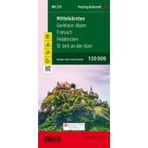 Cartographia WK 231 Közép-Karintia/Gurktal-Alpok/Friesach/St. Veit turistatérkép - Freytag 9783850847315