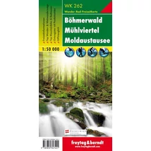 Cartographia WK262 Böhmerwald-Mühlviertel Moldaustausee turistatérkép - Freytag 