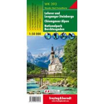 Cartographia WK 393 Loferer und Leoganger Steinberge-Chiemgauer Alpen turistatérkép - Freytag 