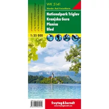 Cartographia WK5141 Triglav Nemzeti Park, Kranjska, Planica, Bled turistatérkép (Freytag) 9783707904949