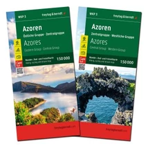  WKP 3: Azori szigetek, 2 részes térképszett - Freytag