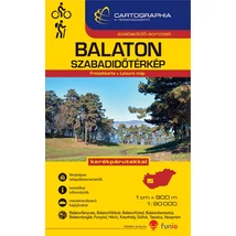 Cartographia Balaton szabadidőtérkép 1:90 000 9789633538593