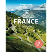 Franciaország (Best Road Trips) útikönyv Lonely Planet-9781838697815