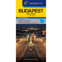 Cartographia Budapest Extra (keményborítós) térkép 9789633526088