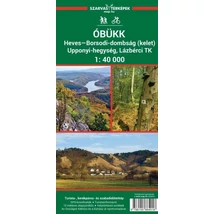 Cartographia Óbükk Hevesi-Borsodi-dombság Upponyi-hegység, Lázbérci TK (kelet) 1:40 000 9786155864018