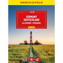 Cartographia - Németország, Európa atlasz - Marco Polo -9783575024510