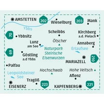 Cartographia K 212 Hochschwab-Mariazell turistatérkép 9783991217749