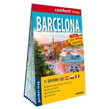 Cartographia Barcelona Comfort zsebtérkép 9788383554143