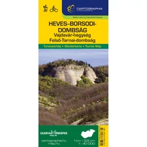 Cartographia Heves-Borsodi-dombság kerékpáros- és turistatérkép - 9786155864254