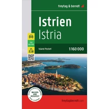 Cartographia Isztria térkép - Island Pocket (Freytag) 9783707922028