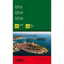 Cartographia Isztria térkép - Island Pocket (Freytag) 9783707922028