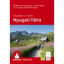 Cartographia Nyugati-Tátra Rother túrakalauz 9786158207959