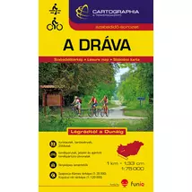 Cartographia Dráva vízisport és kerékpáros térkép 9789633528297