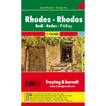 Cartographia Rodosz  Island Pocket  térkép (Freytag) 9783707910773