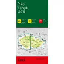  Csehország térkép (Freytag)