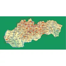 Cartographia TP5010 Kis-Fátra turistatérkép 9788089134427