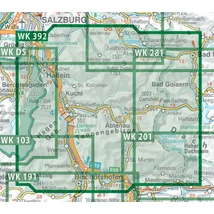 Cartographia WK392 Tennengebirge-Lammertal turistatérkép - Freytag 9783850847391