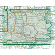 Cartographia WK423 Steirische Thermenreg. Burgenland dél Steier vulkánland turistatérkép (Freytag) 9783707900057